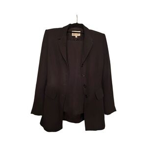 INGENUITY Elegant Black Women's Skirt Suit